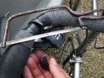 How I modified the gear levers to fit in just the right place